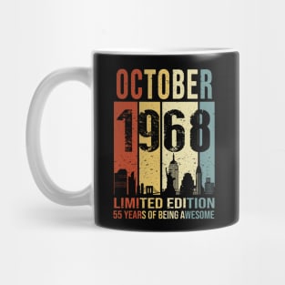 Made In 1963 October 60 Years Of Being Awesome Mug